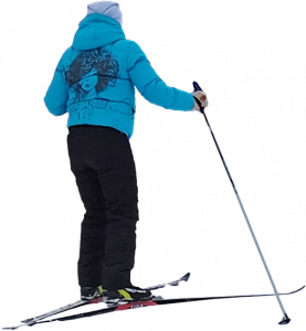 Girl skiing 26