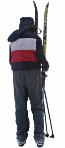 Boy with skis 26